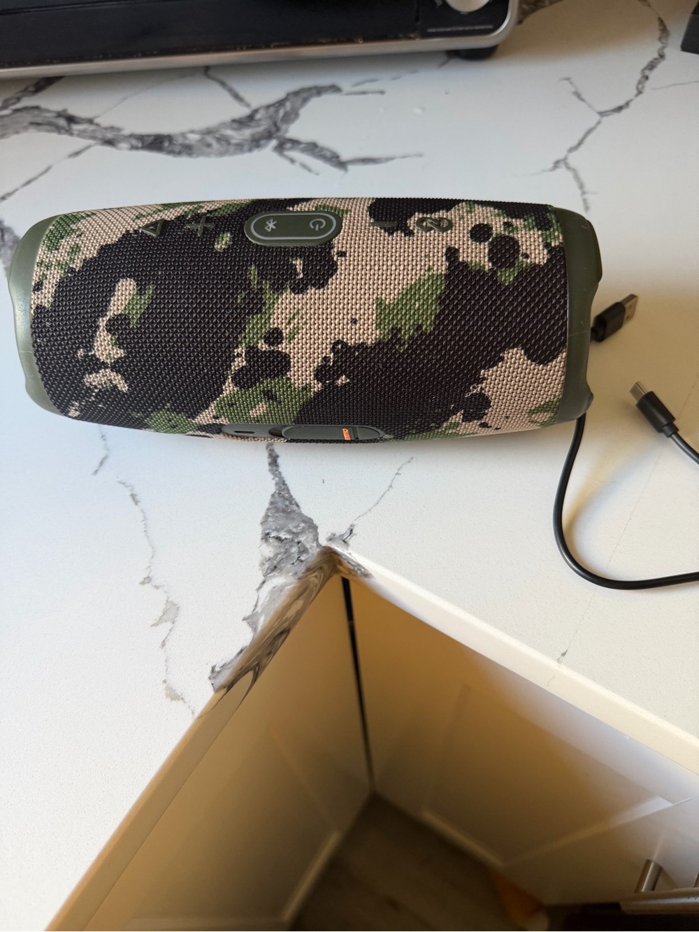 Portable Bluetooth Speaker in Camouflage Green